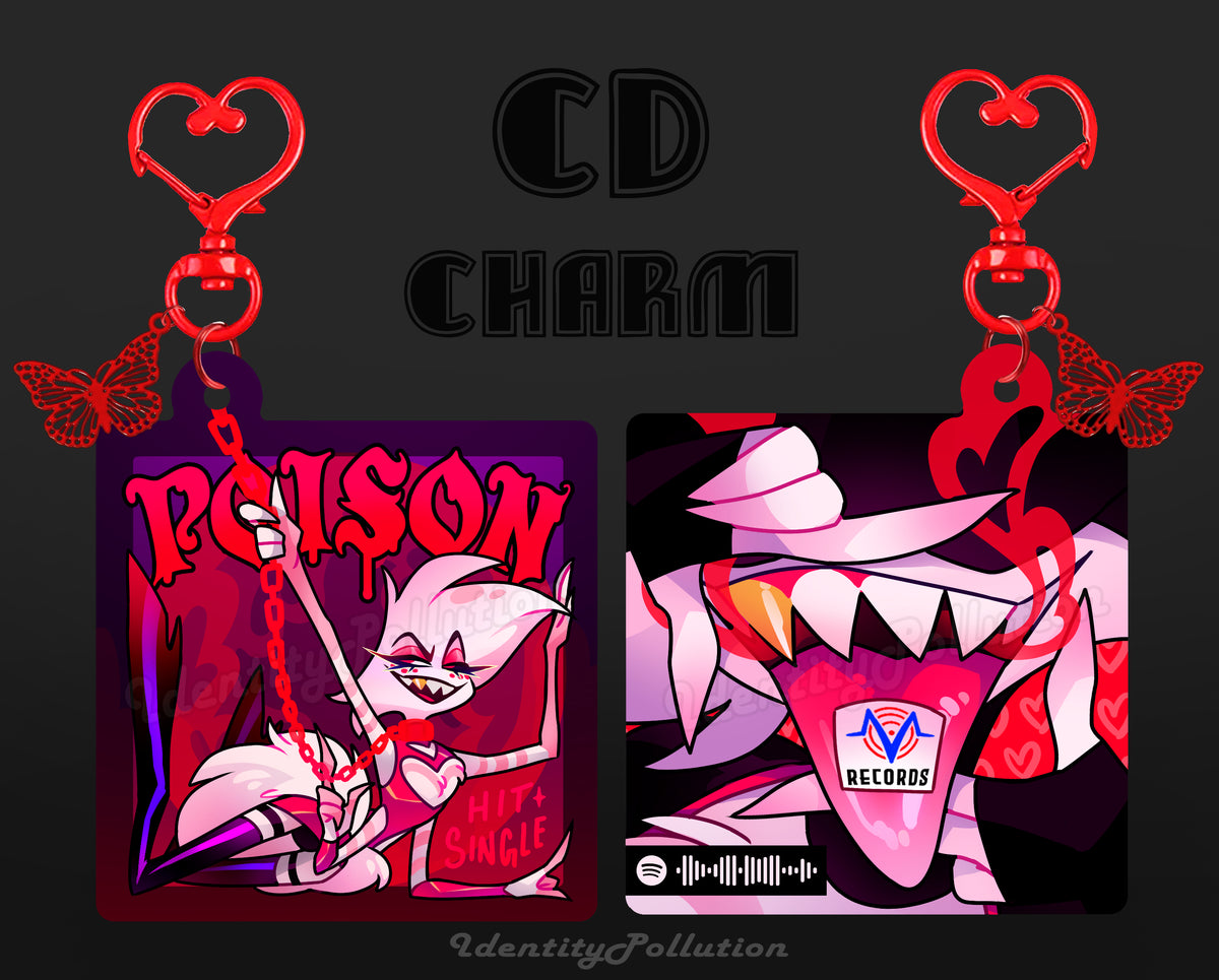 Hazbin Hits: CD Charms – IdentityPollution