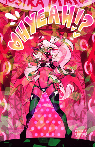 ❤️‍🔥OH YEAH!?💦 Holographic 11X17" Print