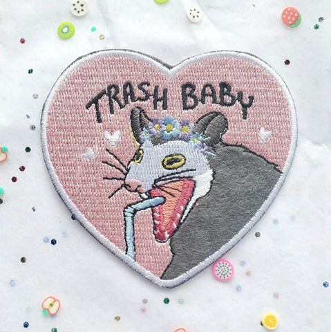 Trash Baby Possum 3" Patch