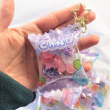 Forbidden Candy Shaker Bag Charm