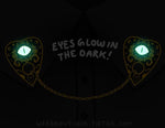 Chained Glowing Planchette Enamel Pin