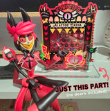 Lucifer & Alastor Gasha Shaker Charms