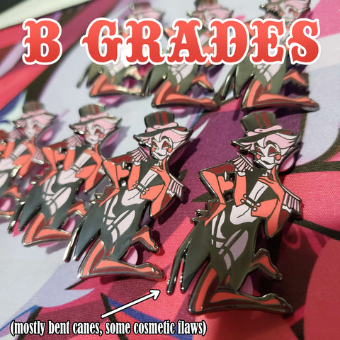 B-Grade: Hazbin Pin-Up Enamel Pins