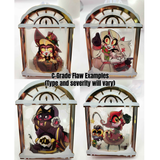 {Madelezabeth X IDP} Hazbin Frosted Window Pins [IN-HANDS)