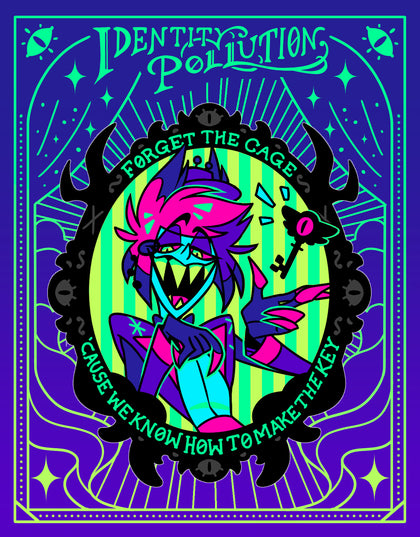 Alastor {Forget the Cage} Enamel Pin [PRE-ORDER]