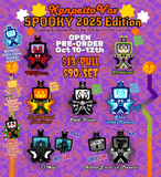Konpeito Vox Gasha Pin {Spooky 2025 Edition} PRE-ORDER