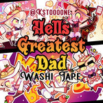 Hells Greatest Dad Washi Tape {PRE-ORDER}