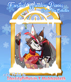 {Madelezabeth X IDP} Hazbin Frosted Window Pins [PRE-ORDER]