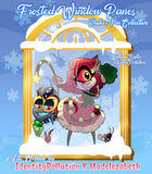 {Madelezabeth X IDP} Hazbin Frosted Window Pins [PRE-ORDER]