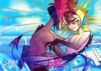 Summer Heat 11X17" Foil Print