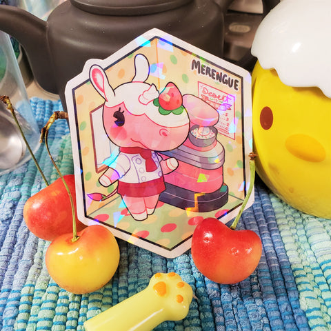 Merengue Holographic Art Amiibo Card 🧵made-to-order