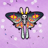 Death-Head Luna Moth Glow-in-the-Dark Patch (Club Release)