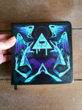 All Seeing Seraph: Square Watercolor Book - 60 Sheets - Vegan Leather