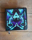 All Seeing Seraph: Square Watercolor Book - 60 Sheets - Vegan Leather