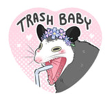 Opossum Heart Button SET