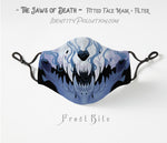 Frost Bite -Jaws of Death- Adjustable Mask with Filter