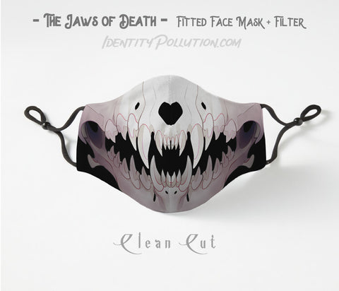 Clean Cut -Jaws of Death- Adjustable Mask with Filter