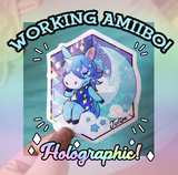 Julian Holographic Art Amiibo Card 🧵made-to-order