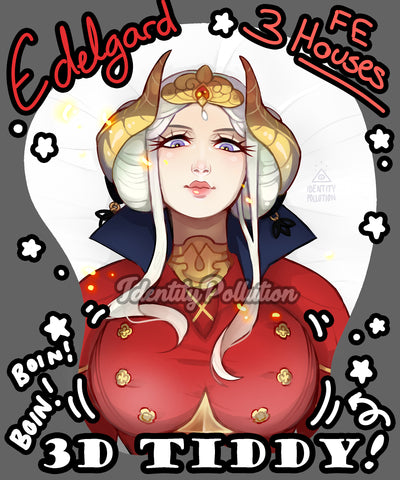 Edelgard FE3H Tiddy Mouse Pad