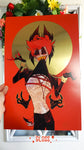 Damned Deer Alastor 11X17" Gold Foiled Print