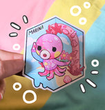 Marina Holographic Art Amiibo Card 🧵made-to-order