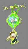 Rick and Morty Linking UV Charms