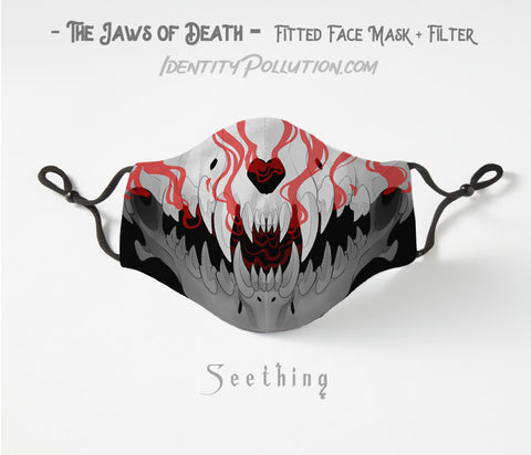 Seething -Jaws of Death- Adjustable Mask with Filter